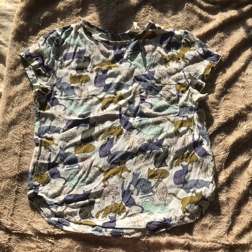 cat blouse!